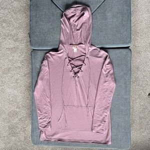 Mossimo Supply Co. Heather Gray Hoodie